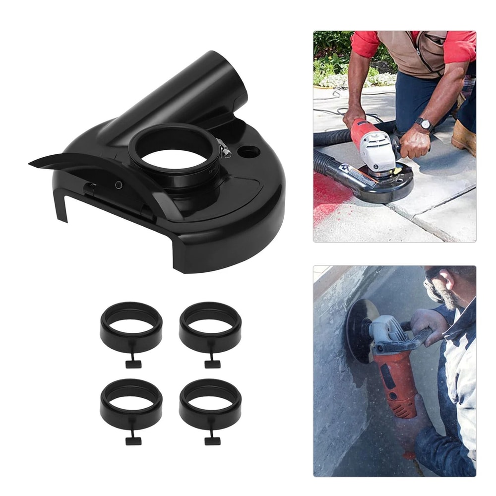 Universal Angle Grinder Dust Shroud With Vacuum Dust Collection Cover 1