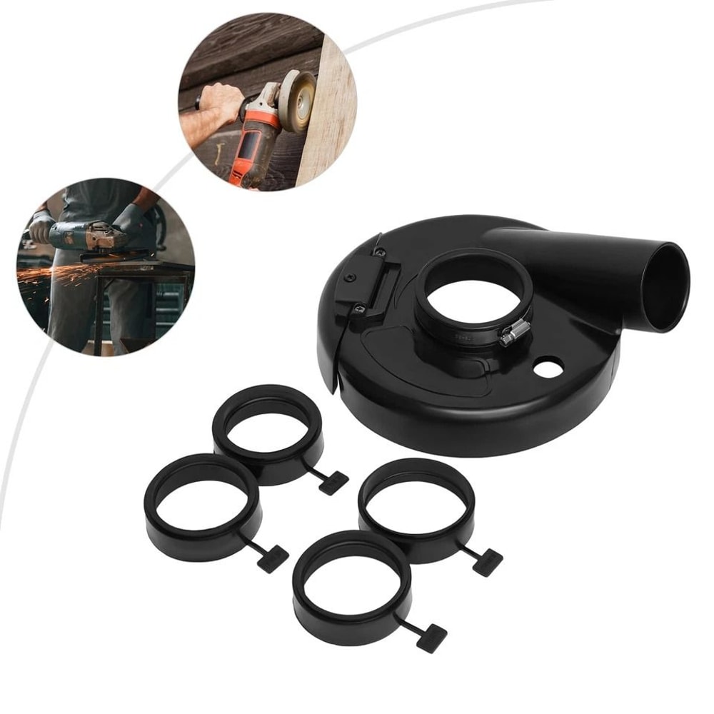 Universal Angle Grinder Dust Shroud With Vacuum Dust Collection Cover 2