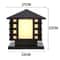 LED Garden Lantern Outdoor Pillar Light For Patio Pathway Landscape Decor 2