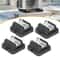 Heavy Duty Mini Split Floor Mounting Base Anti Vibration AC Condenser Rubber Feet 0