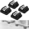 Heavy Duty Mini Split Floor Mounting Base Anti Vibration AC Condenser Rubber Feet 5