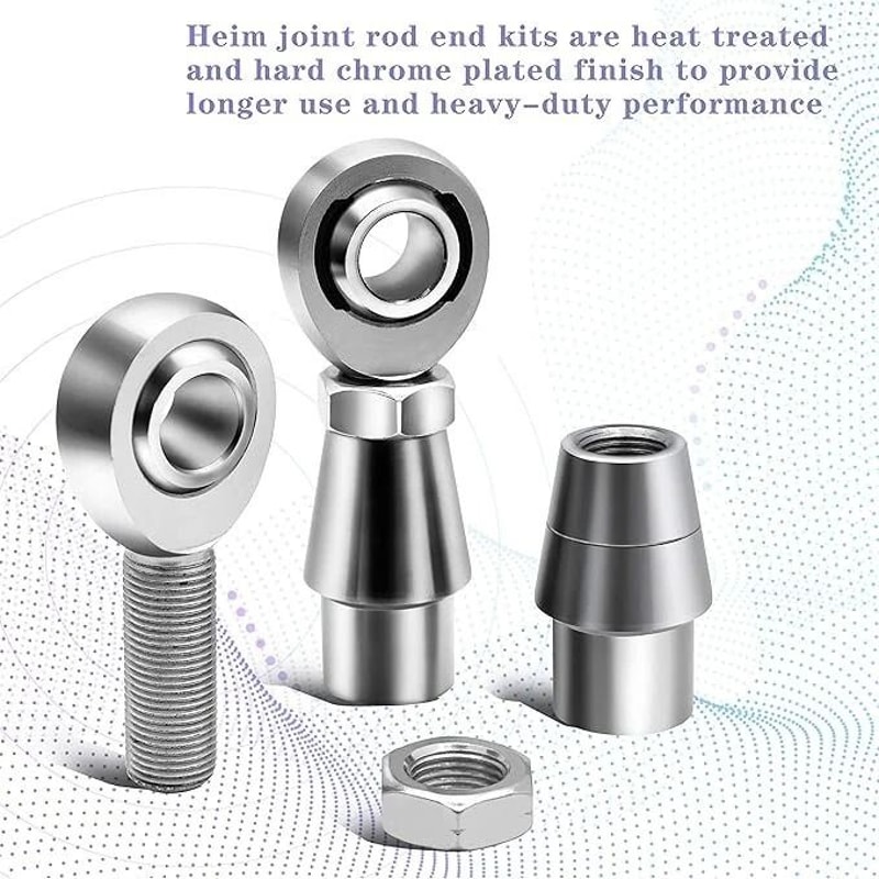Joints Rod End Kit With Tube Adapters And Jam Nuts 3