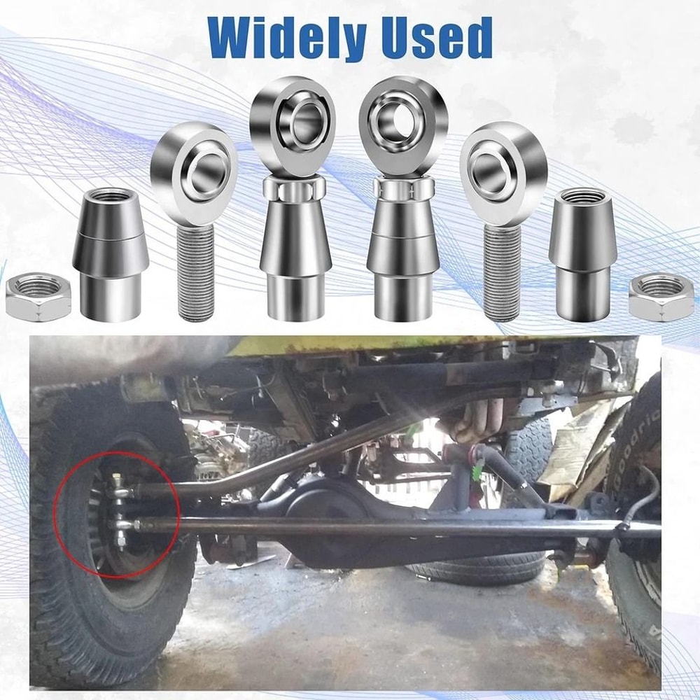 Joints Rod End Kit With Tube Adapters And Jam Nuts 6