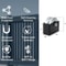 Roove Gate Wheel With Weld On Box Heavy Duty Sliding Gate Roller 4
