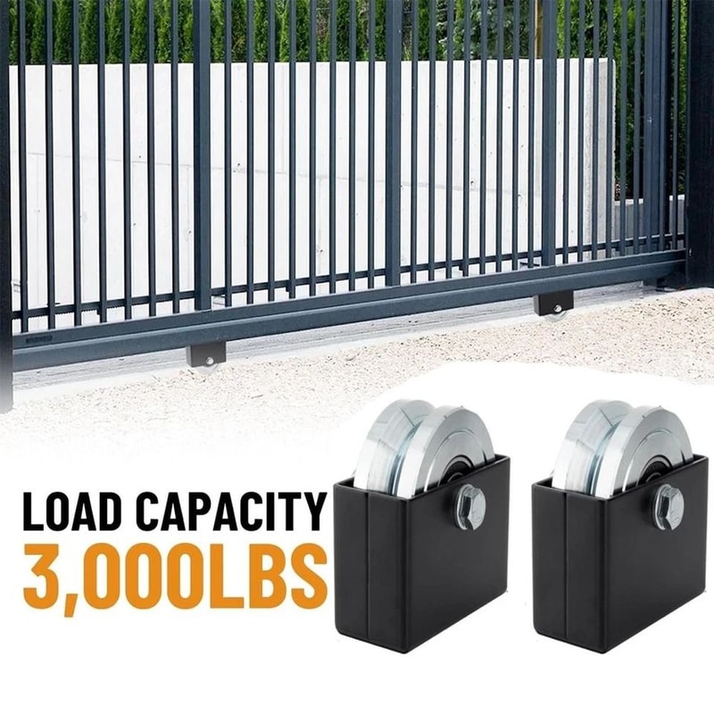 Roove Gate Wheel With Weld On Box Heavy Duty Sliding Gate Roller 5