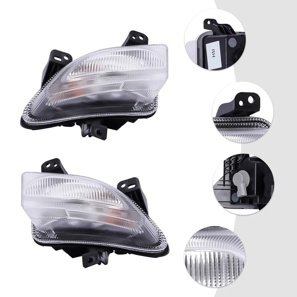 Jeep Renegade Fog Lights Bumper Turn Signal Parking Lamps LH RH 6