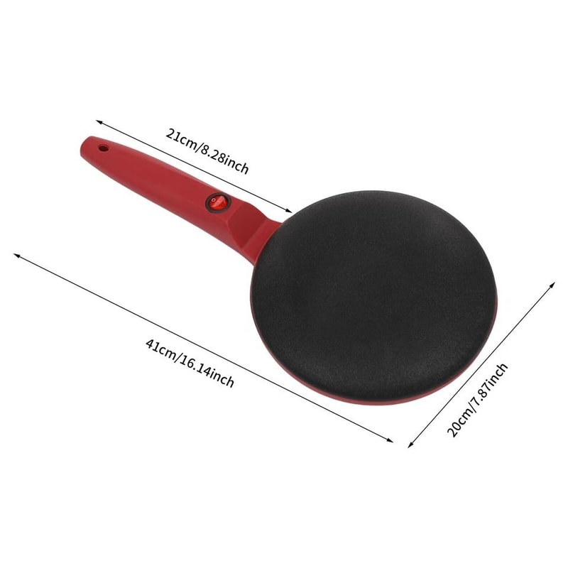 Electric Crepe Maker Non Stick Pancake Griddle For Easy Breakfasts 4