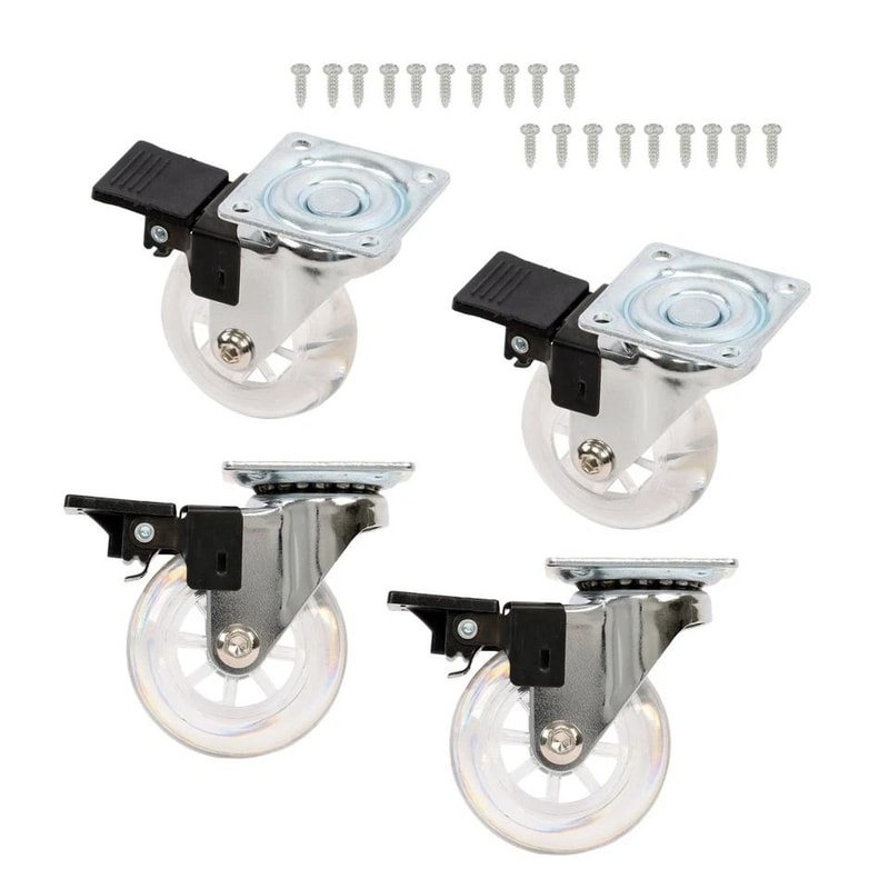 Caster Wheels With Brake For Office Chair Replacement 6