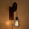 Rustic Pulley Wall Lamp Vintage Farmhouse Wall Sconce For Hallway Decor 4