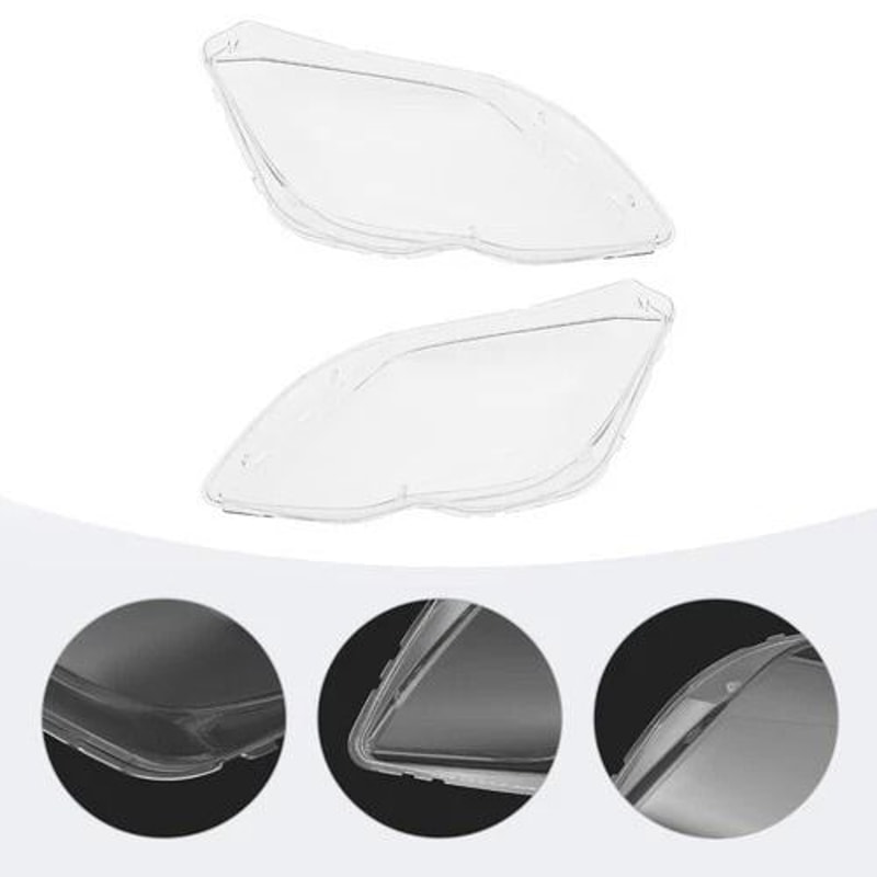 Mercedes GLK Headlight Lens Cover Left Right 1
