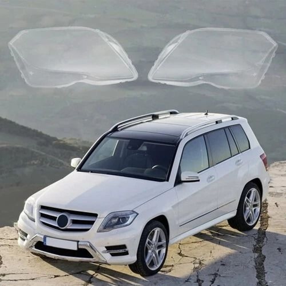 Mercedes GLK Headlight Lens Cover Left Right 0