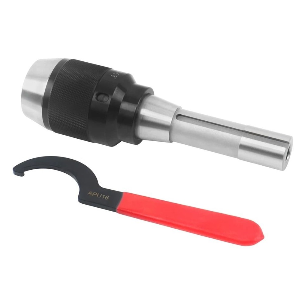 R8 Keyless Drill Chuck Integral Shank With APU16 Spanner 3
