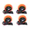 Heavy Duty Caster Wheels Rubber Swivel Threaded Stem Casters 0