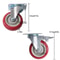 Heavy Duty Caster Wheels Swivel Set With Brakes For Furniture Carts 6