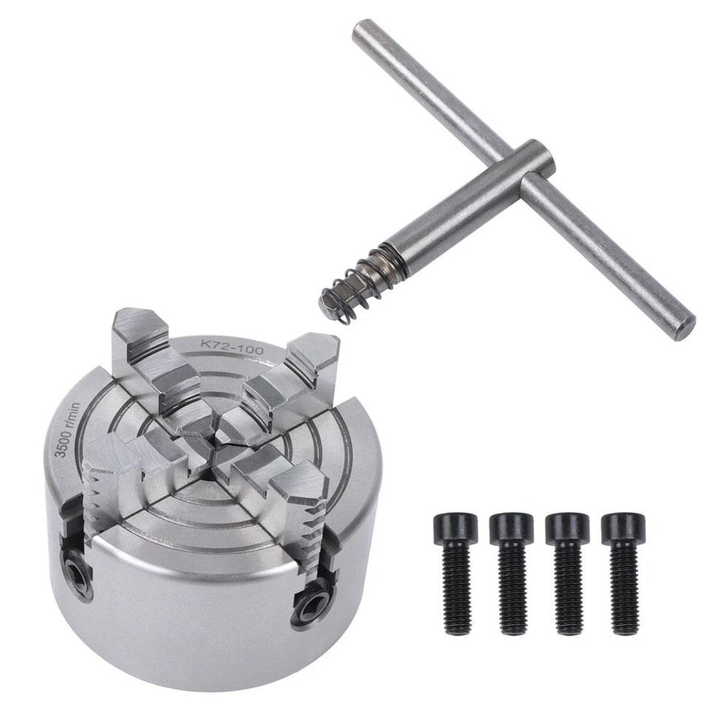 Precision Jaw Independent Lathe Chuck Reversible Lathe Chuck Accessory 2