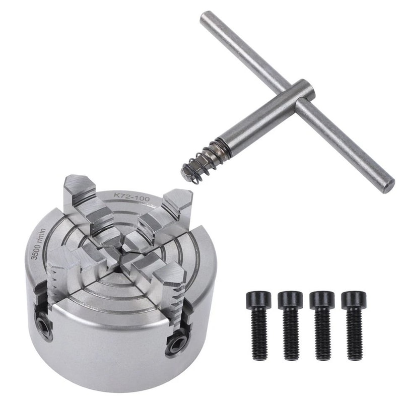 Precision Jaw Independent Lathe Chuck Reversible Lathe Chuck Accessory 2
