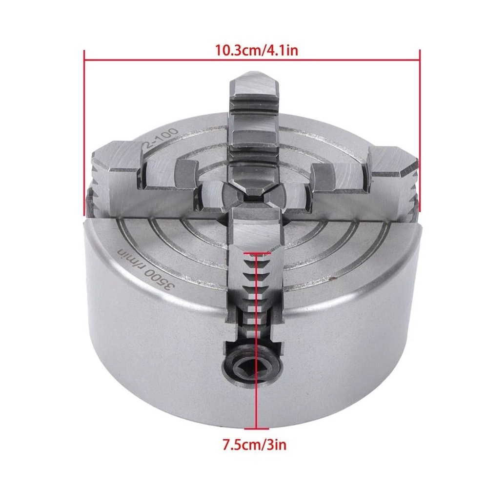Precision Jaw Independent Lathe Chuck Reversible Lathe Chuck Accessory 5