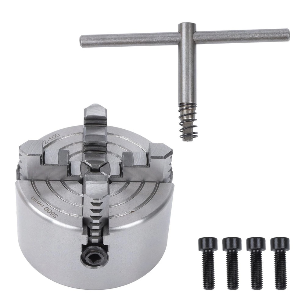 Precision Jaw Independent Lathe Chuck Reversible Lathe Chuck Accessory 6