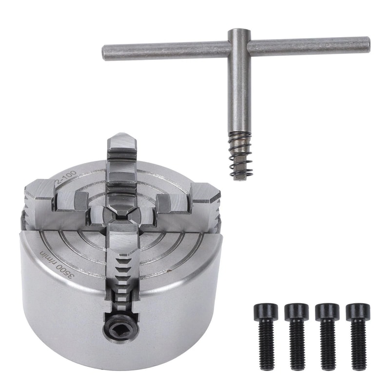 Precision Jaw Independent Lathe Chuck Reversible Lathe Chuck Accessory 6