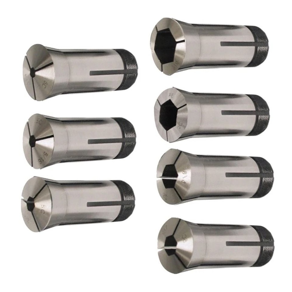 Precision Collet Set For Lathes Hex Round Machining Tool 2