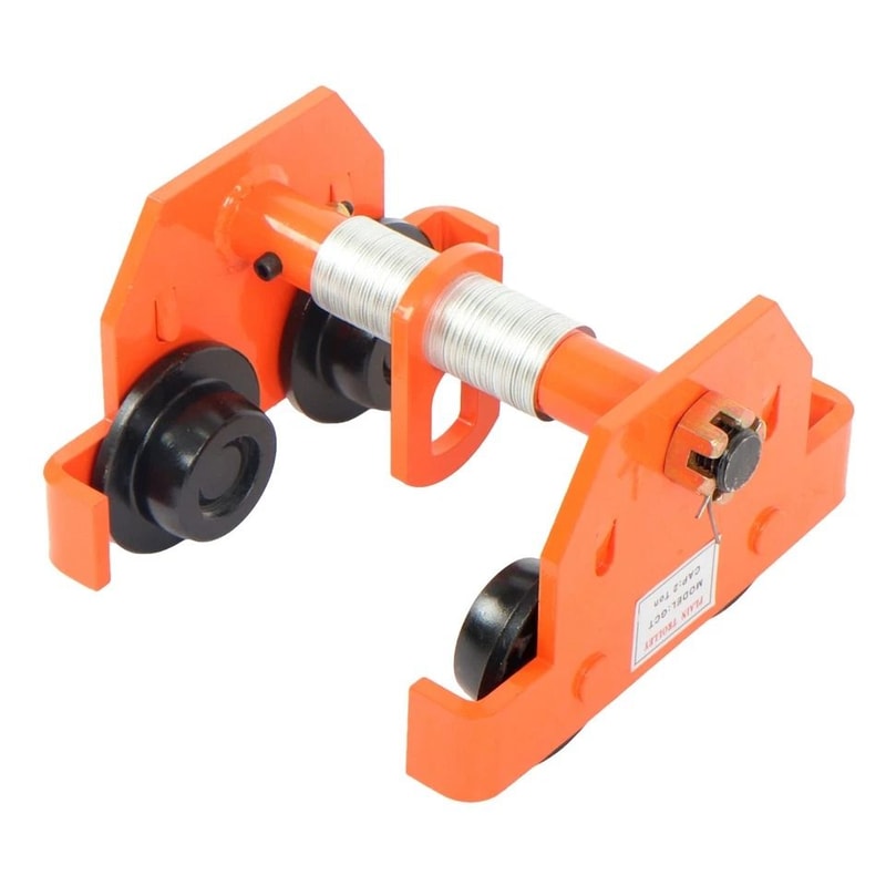Adjustable Beam Trolley With Dual Wheels For Garage Hoists 1