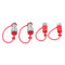 Heavy Duty NPT Hydraulic Quick Connect Coupler Set For Tractors 5