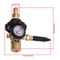 Helium Balloon Filler Regulator With Gauge PSI For CGA580 Tanks 3