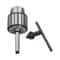 Precision Keyed Drill Chuck With Arbor For Lathe Mill Drill Press 0