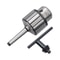 Precision Keyed Drill Chuck With Arbor For Lathe Mill Drill Press 1