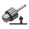 Precision Keyed Drill Chuck With Arbor For Lathe Mill Drill Press 4