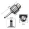 Precision Keyed Drill Chuck With Arbor For Lathe Mill Drill Press 5