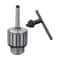 Precision Keyed Drill Chuck With Arbor For Lathe Mill Drill Press 6