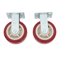 Swivel Caster Wheels Set With Brakes 3