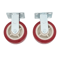 Swivel Caster Wheels Set With Brakes 3