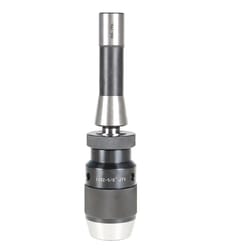 keyless drill chuck with r8 shank adapter for mount