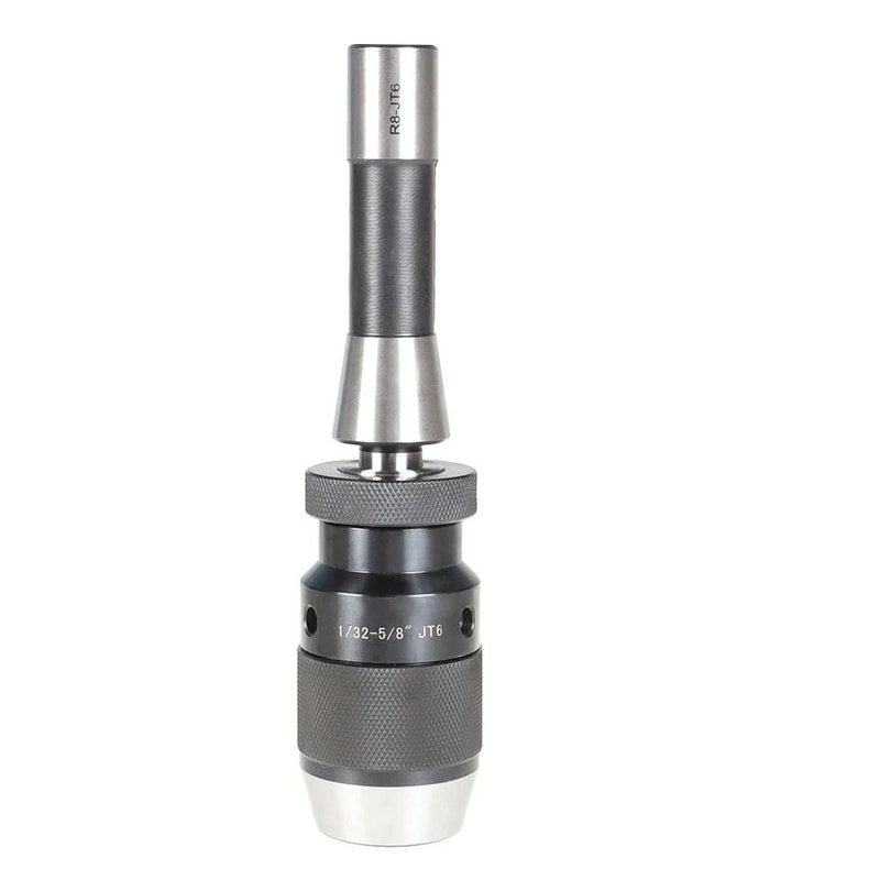 Keyless Drill Chuck With R8 Shank Adapter For Mount 0