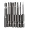 Metric Allen Bit Set With Quick Connect Shank For Impact Driver Drills 1