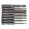 Metric Allen Bit Set With Quick Connect Shank For Impact Driver Drills 4