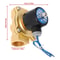 Premium Industrial Brass Electric Solenoid Valve AC Normally Closed NPT 6