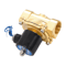 Premium Industrial Brass Electric Solenoid Valve AC Normally Closed NPT 7