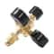 Dual Gas Regulator For Welding With Welding Regulator Gauge Argon Flow Meter 1