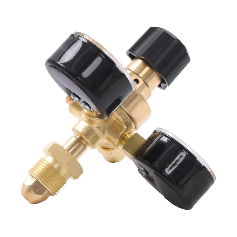 Dual Gas Regulator For Welding With Welding Regulator Gauge Argon Flow Meter 3