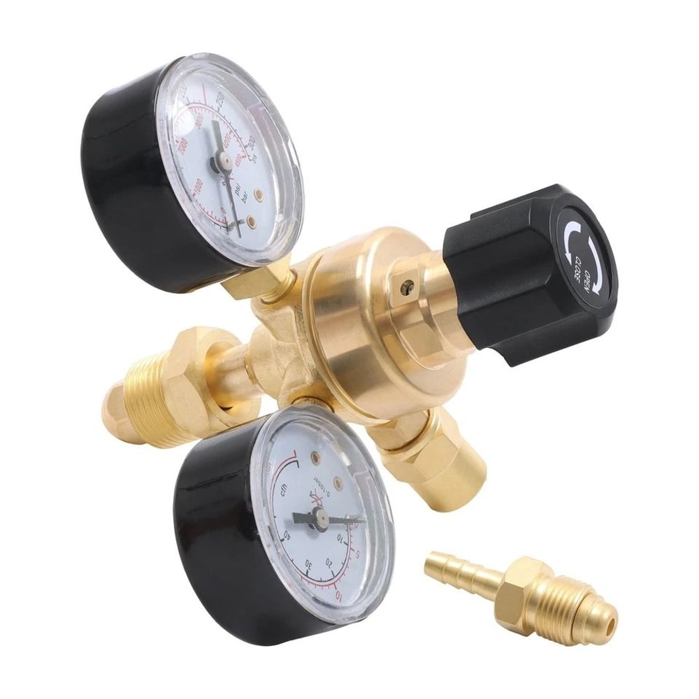 Dual Gas Regulator For Welding With Welding Regulator Gauge Argon Flow Meter 5