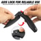 Tactical Axis Lock EDC Folding Pocket Knife Steel Blade With G10 Handle Pocket Clip 1