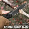 Tactical Axis Lock EDC Folding Pocket Knife Steel Blade With G10 Handle Pocket Clip 4