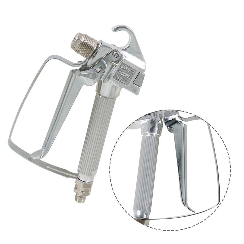 Premium PSI Airless Paint Spray Gun With Spray Tip Nozzle Guard 3