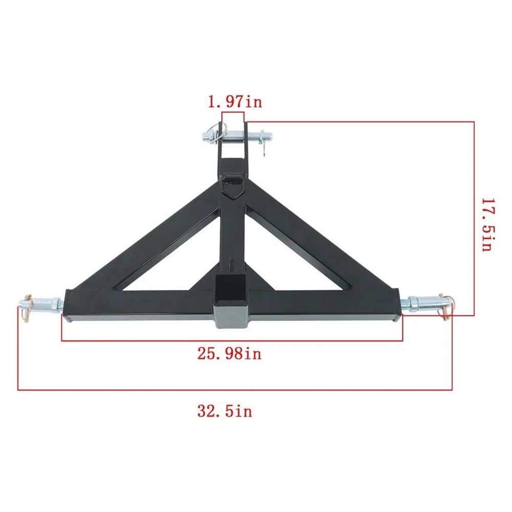 Category Tractor Point Trailer Hitch With Receiver 1