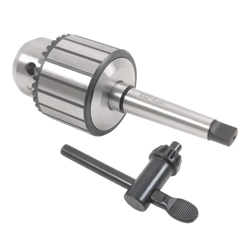 Heavy Duty Keyed Drill Chuck With Shank Drill Chuck For Drill Press Mill 2