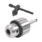 Heavy Duty Keyed Drill Chuck With Shank Drill Chuck For Drill Press Mill 4