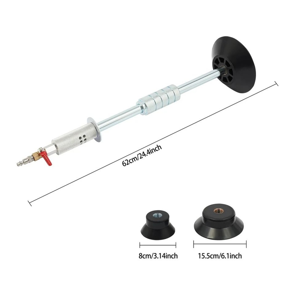 Air Pneumatic Dent Puller Kit With Car Dent Puller Suction Cups Auto Body Repair Tool 4